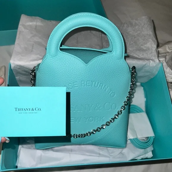 Tiffany & Co. | Bags | Tiffany Mini Tote | Poshmark
